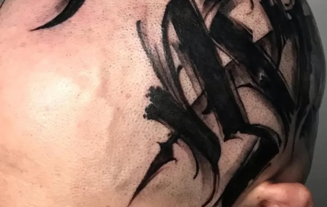 the scalp tattoo